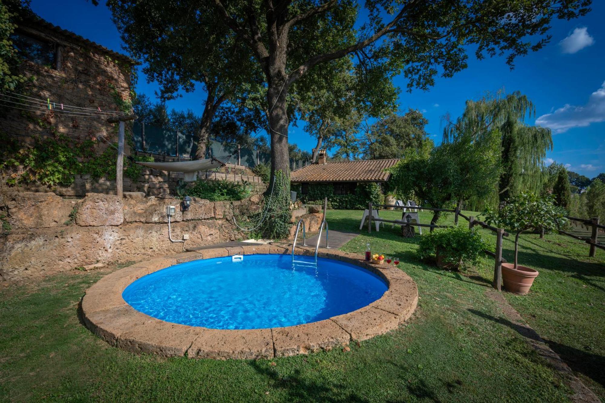 Вилла Casale Delle Papere With Private Pool Near Rome Nepi Экстерьер фото